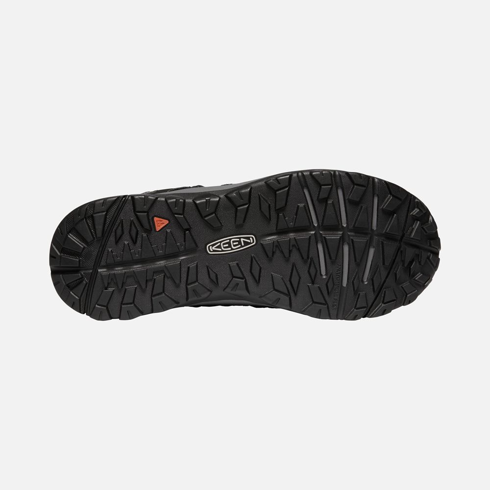 Zapatos de Seguridad Keen Mexico Negros/Grises - Mujer Terradora Ii All Terrain - ZC0987354